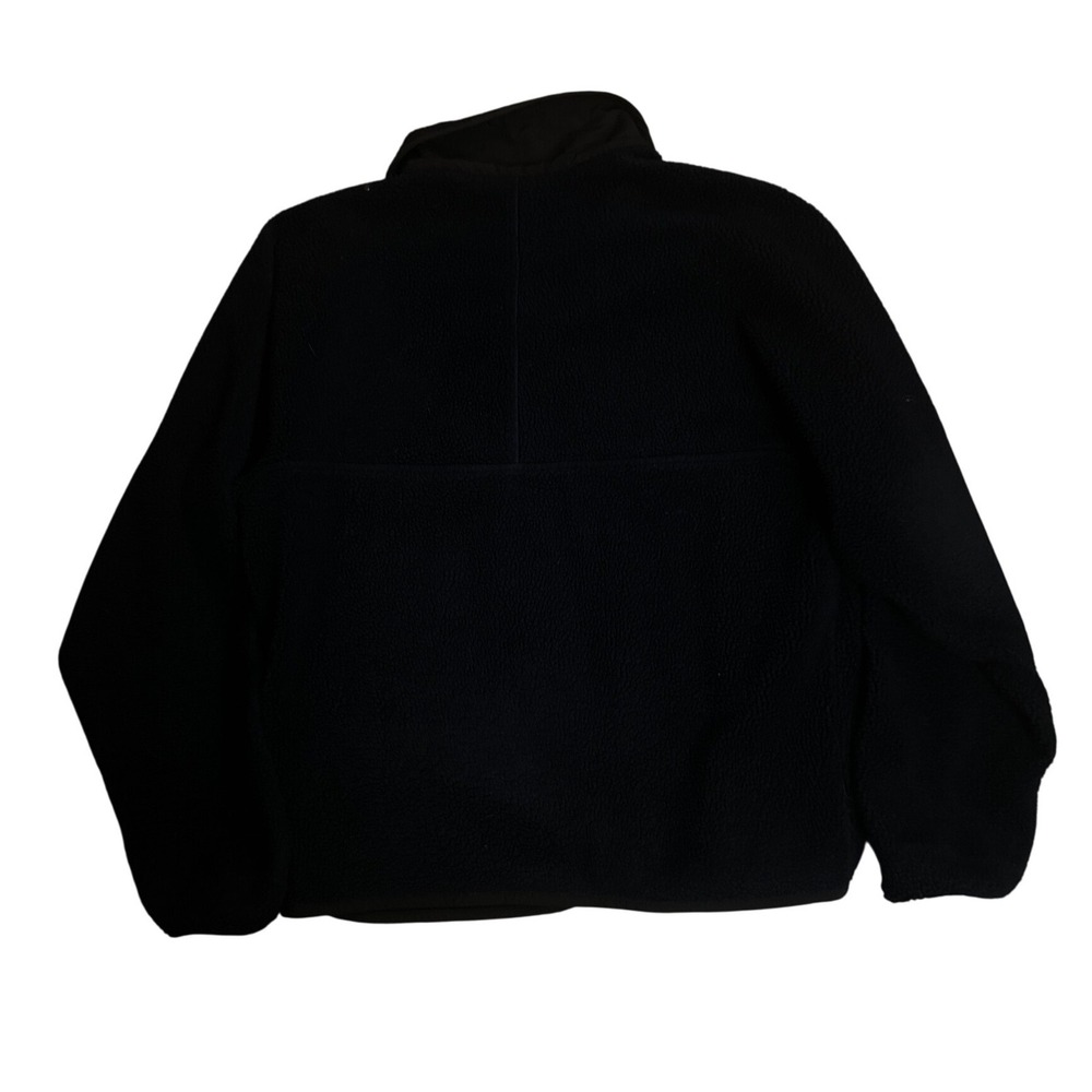 Woolrich Mens Fleece Jacket Navy Blue Full Zip Outdoor Warm Mid Layer Size M - Picture 4 of 4